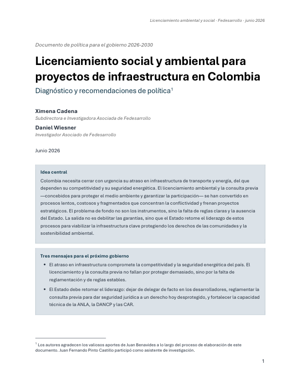 Vista previa del documento Licenciamiento ambiental y social