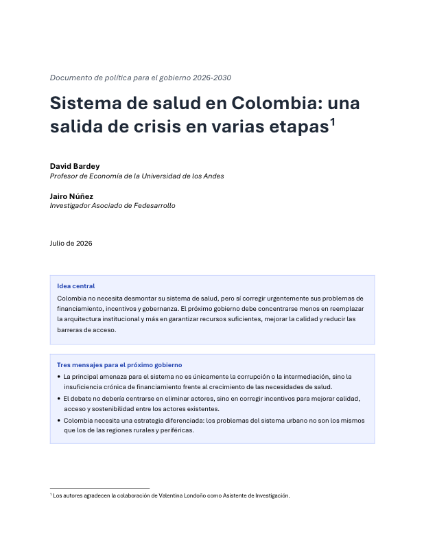 Vista previa del documento Sistema de salud en Colombia